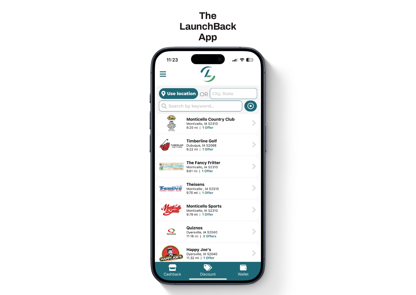 LaunchBack App Website